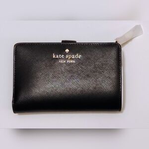 Kate Spade Black Leather Wallet